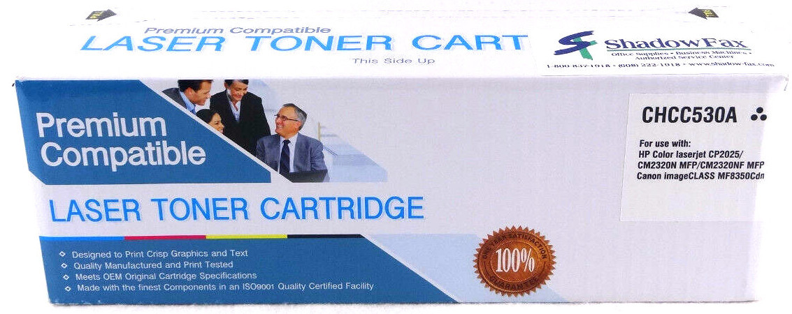 CHCC530A Toner Cartridge Black HP Color Laserjet CP2025 CM2320N CM232NF CC530A