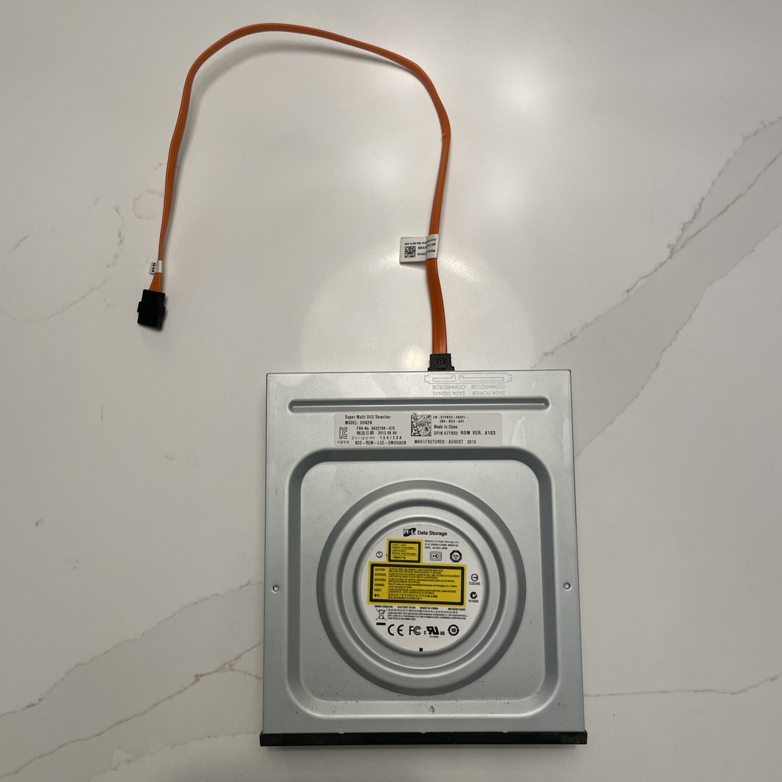 HLDS GHA2N SATA Optical Drive Super Multi DVD Rewriter Dell 07YNX2