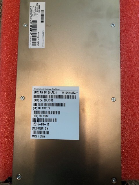 IBM 0418 Ficon Express16S  00LR531 00LR530 00LR534 LX 2 port adapter 59A0