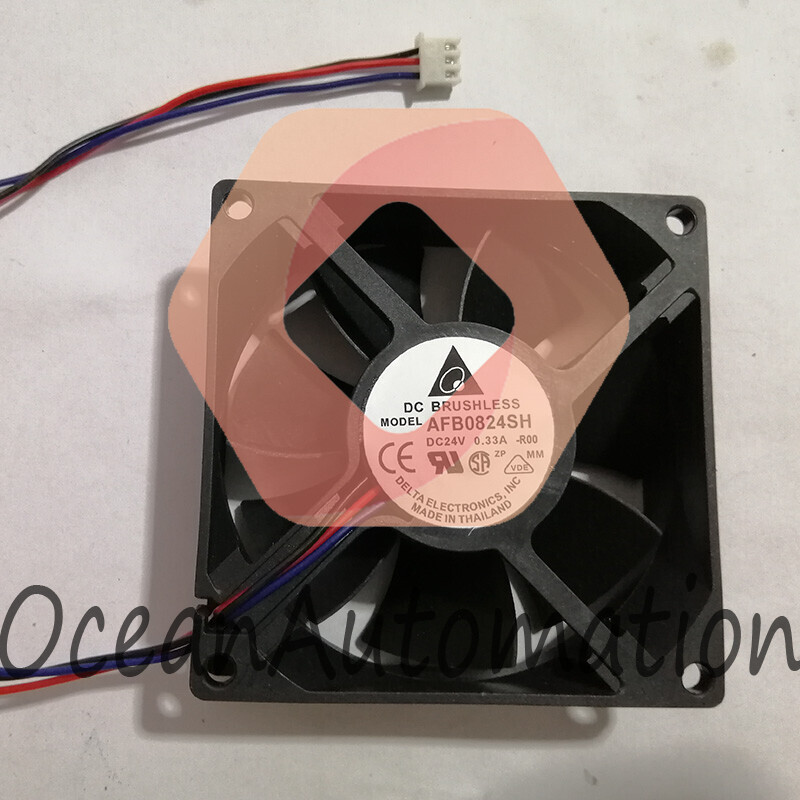 new 5pcs  Delta  AFB0824SH 8025 24V 0.33A 8CM   2 wire