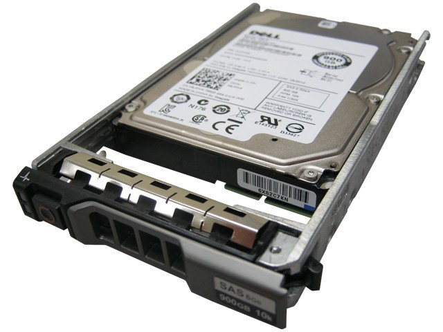 Dell 900GB SAS 10k 2.5" HDD pn 2RR9T for Dell PowerEdge Servers + Powervault 