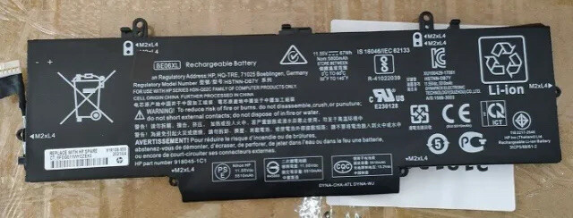 New Genuine BE06XL BATTERY FOR HP ELITEBOOK 1040 G4 11.55 67WH 918108-855 BE0606