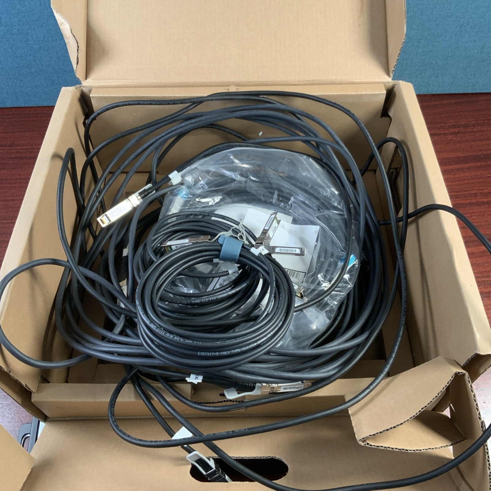 Lot of: Cisco SFP-H10GB-CU5M 10GbE SFP+ Twinax Direct Attach Copper DAC Cable 5M
