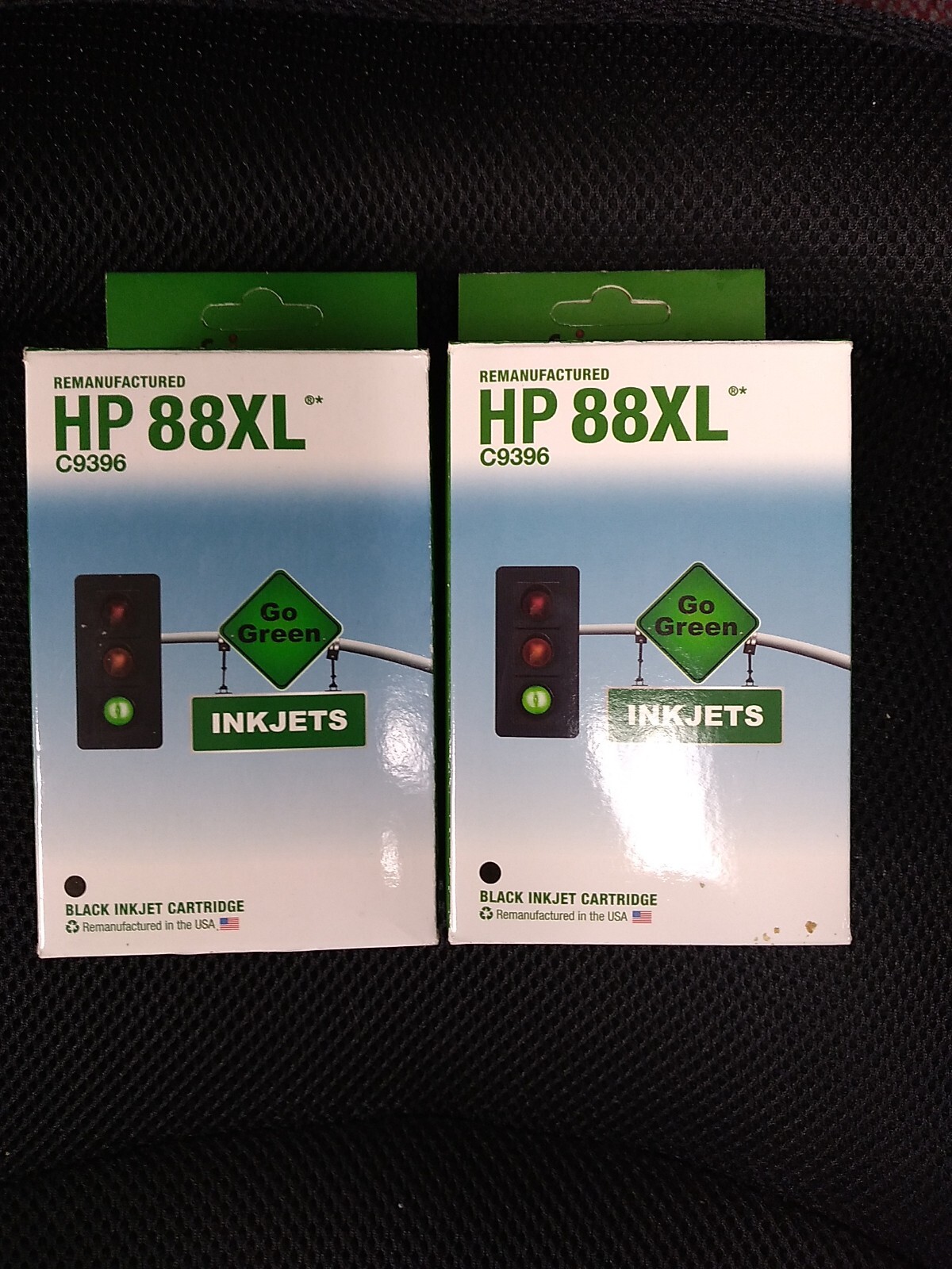 FOCUS HP 88XL Ink Cartridge BLACK  BRAND NEW & FACTORY SEALED HP88XL C9396
