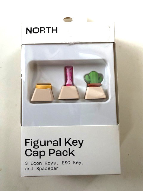 North Figural Key Cap Pack, Keyboard Keycap, Icon Keys, ESC Key + Spacebar