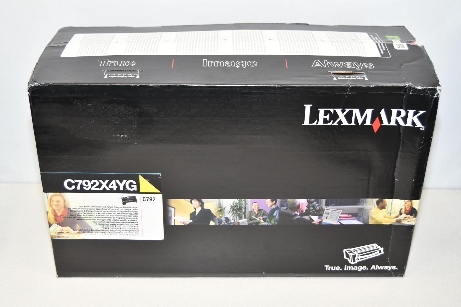 ^ New Lexmark C792 C792X4YG Yellow Toner Cartridge Genuine OEM #X6447