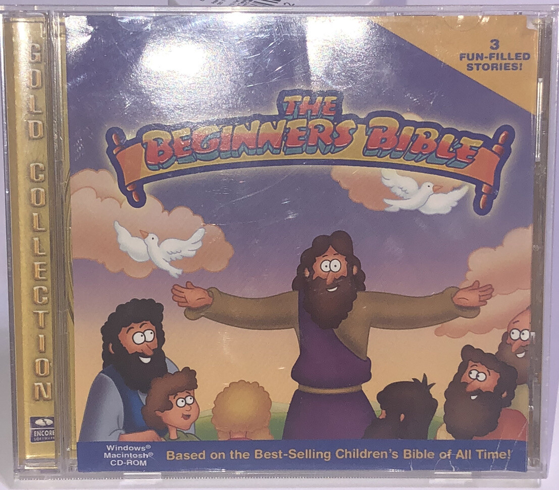 THE BEGINNERS BIBLE CD ROM DAVID,EASTER AND NATIVITY ENCORE SOFTWARE CLEAN