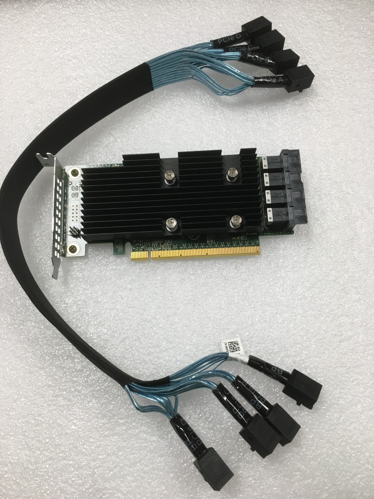 Dell GY1TP / PE R630 SSD PCI-E Extender Expansion Card w/Cable -Low Profile