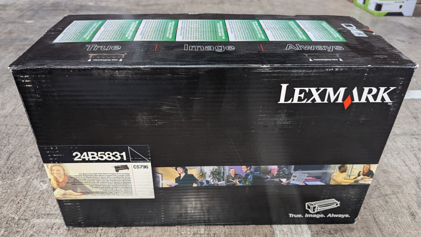 Genuine Lexmark 24B5831 Extra High Yield Black Toner Cartridge CS796