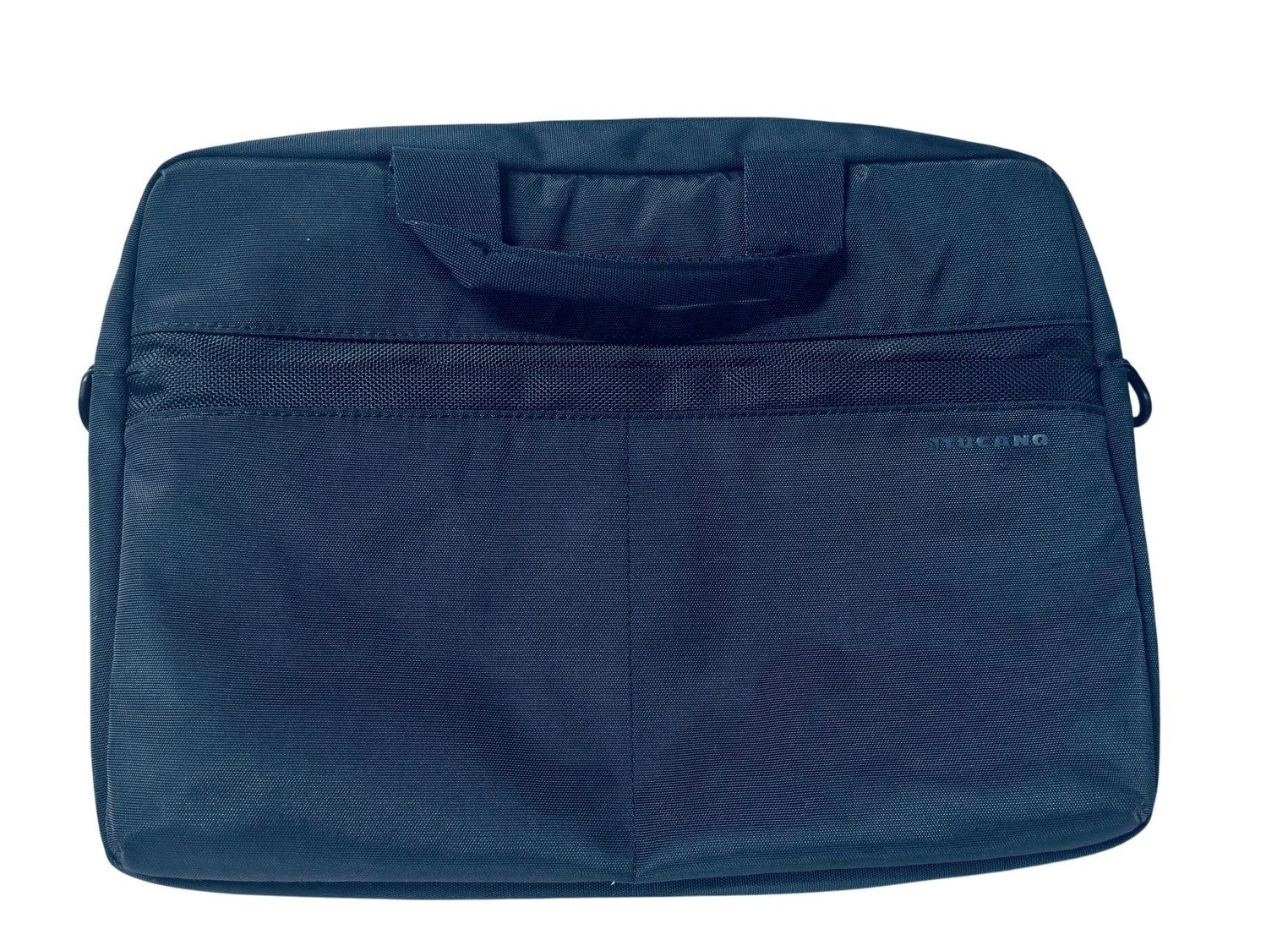 Tucano Blue Laptop Messenger Bag Padded Carry Case Shoulder Briefcase 15"