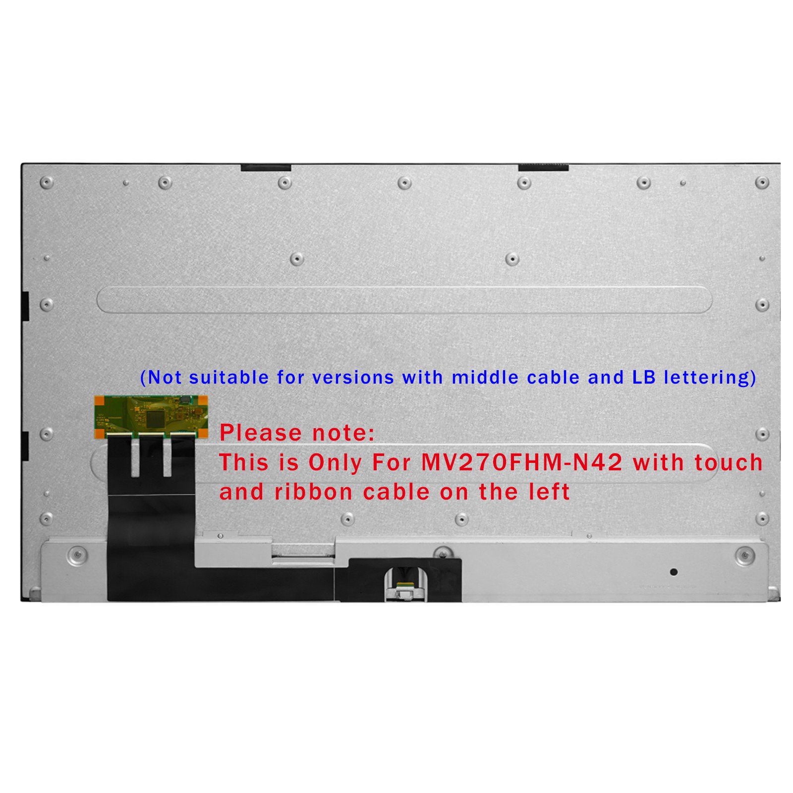 MV270FHM-N42 MV270FHM N42 LCD Touch Screen Replacement Display 27.0" FHD 30Pins