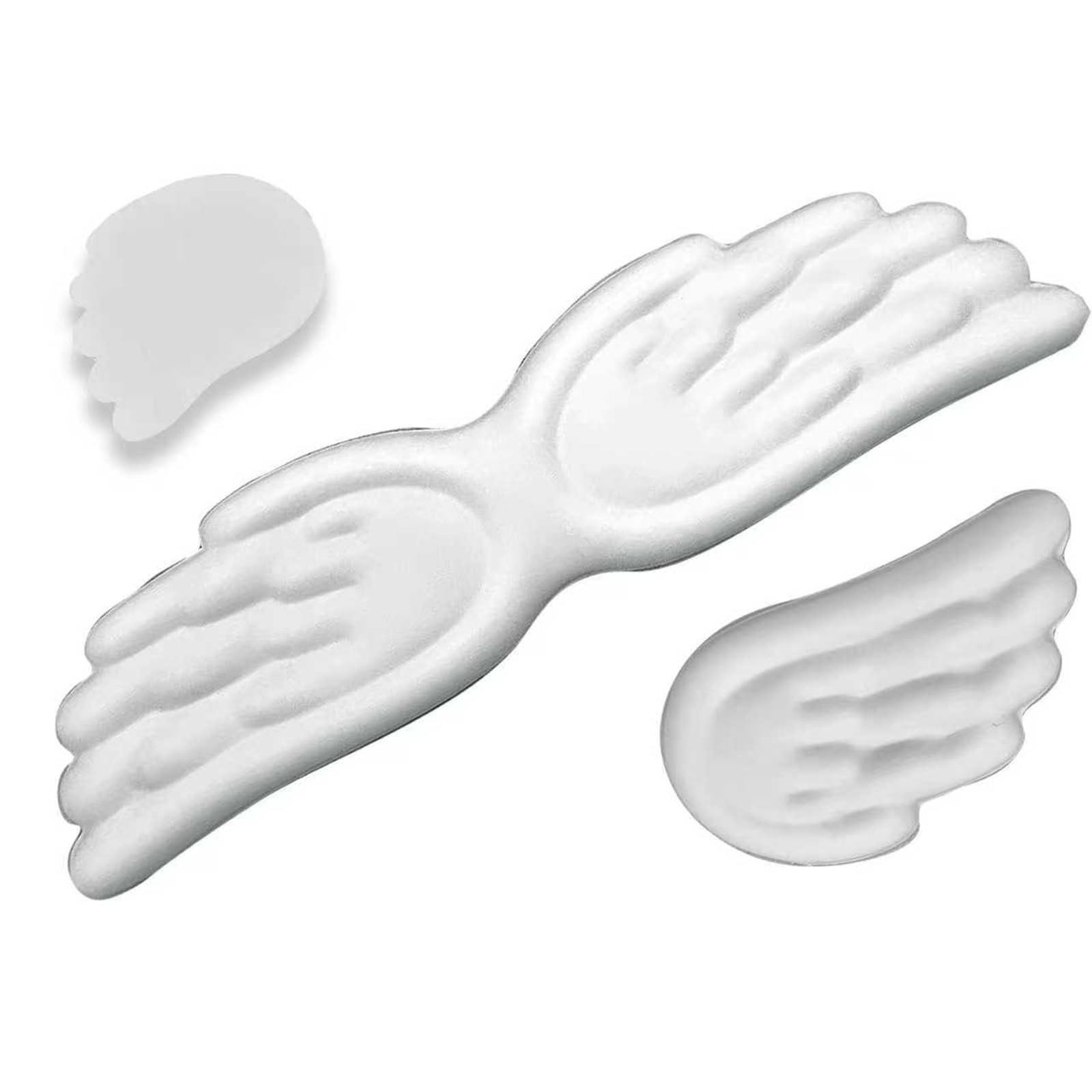 Shgxjjnb Angel Wing Wrist Rest, Wings Rest Medium, White