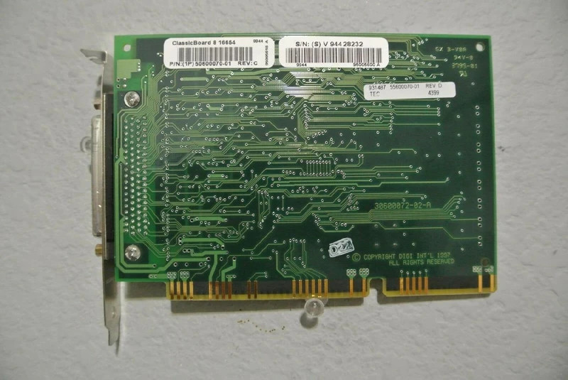 50600070-01 digi international classicboard 8 16654 uart RS232