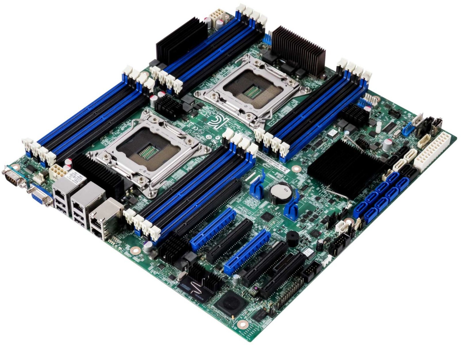 MOTHERBOARD INTEL E99552-510 DUAL LGA2011 16xDDR3 S2600CP INTEL C600-A 4xLAN RJ45