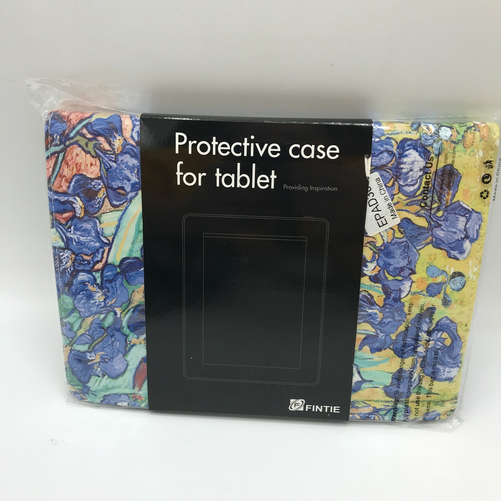 Finite Protective Case 9.7" IPAD Case Holder Irises Famous Painting 