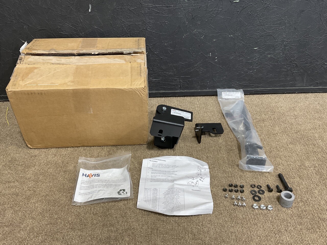Havis Flex Arm Package Mount Kit PKG-FAM-114 ❤️️✅❤️️✅ Open box
