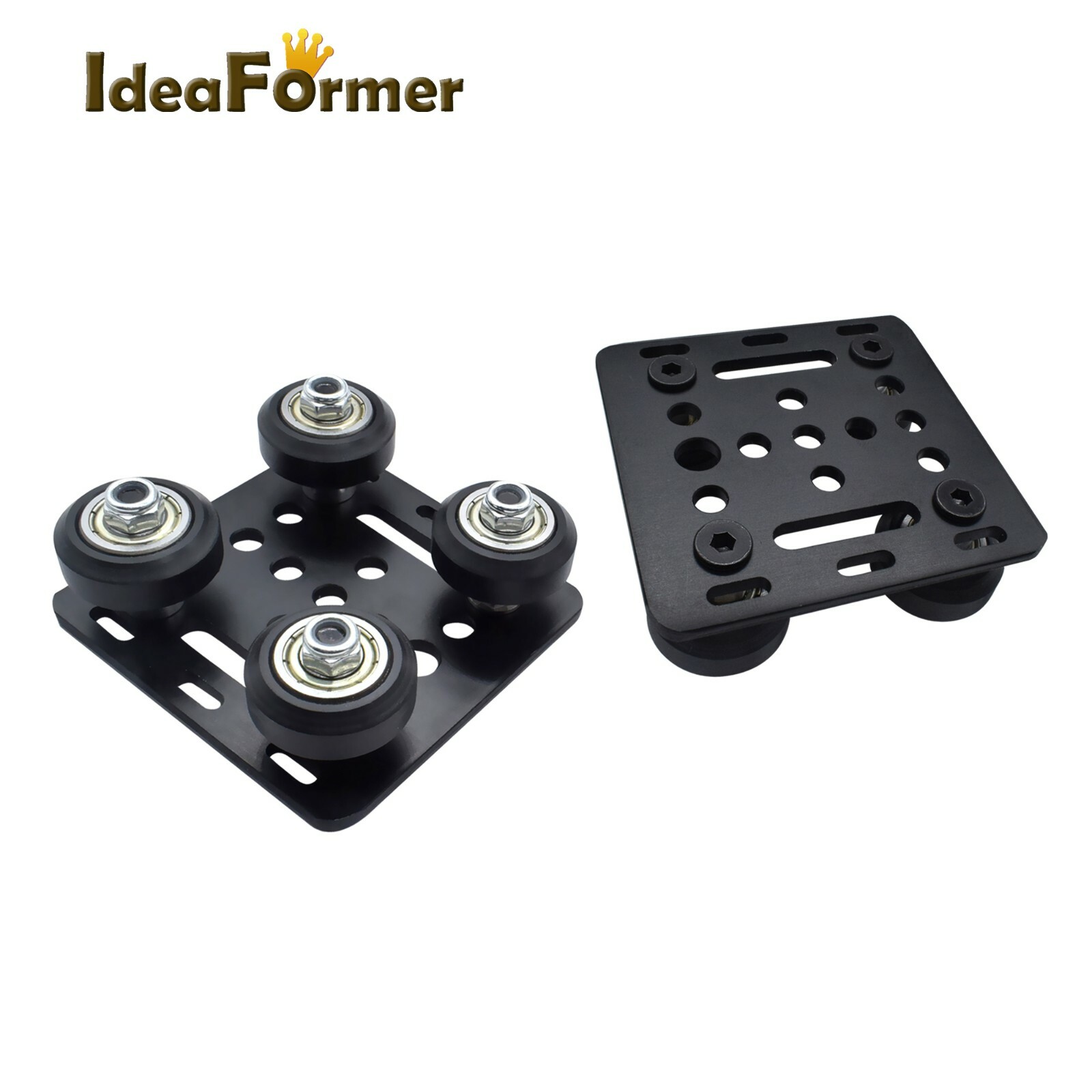 1 Set Gantry Plate mini five roulette For 2020/2040 V-Slot Aluminum Profiles.