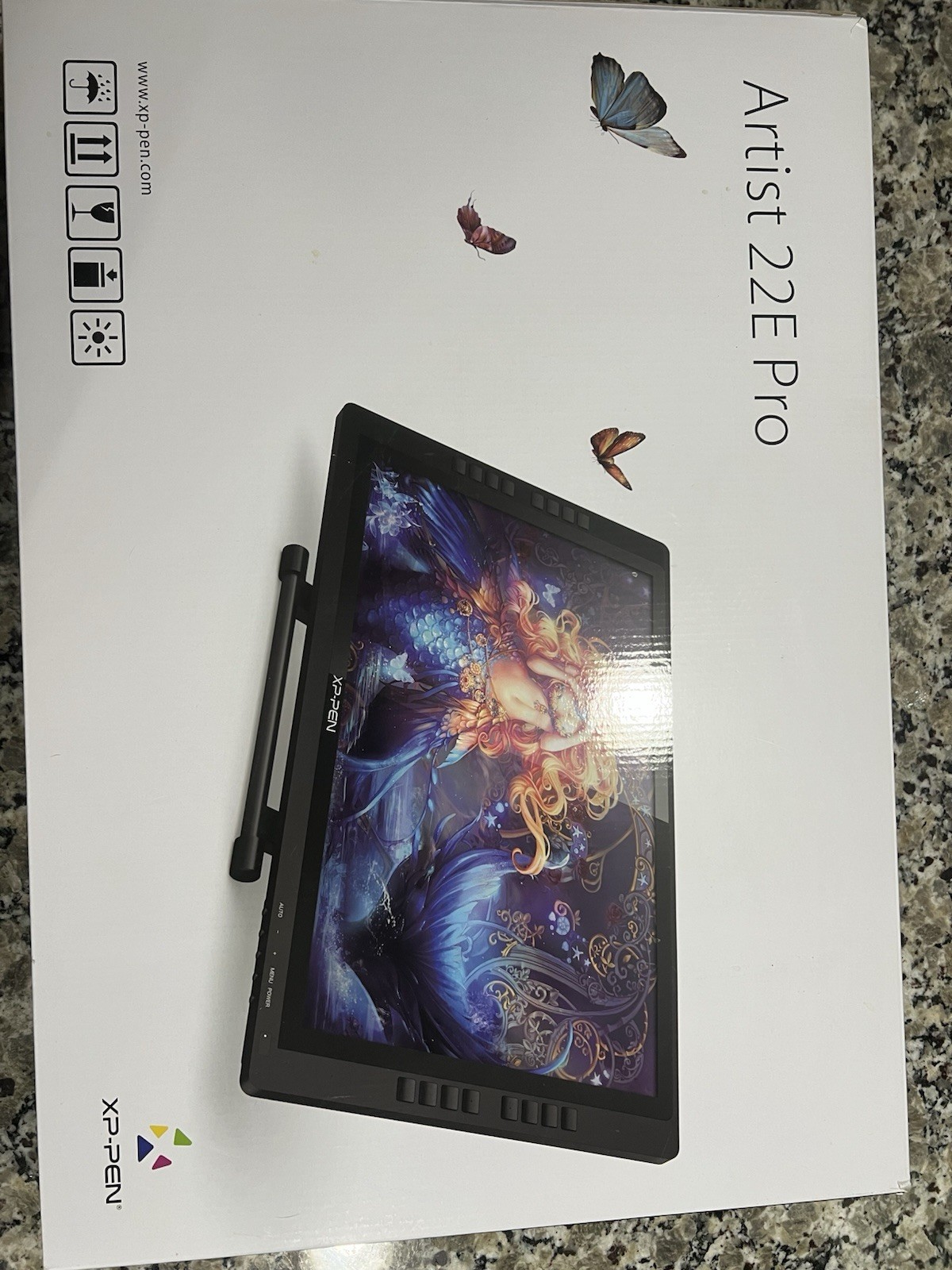 Xp-pen Artist 22E Pro Graphics Tablet - Black