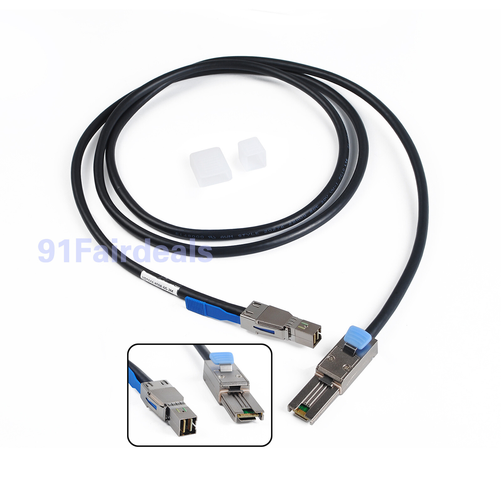 For HP 691973-003 717429-001 2M External Mini-SAS High Density to Mini-SAS
