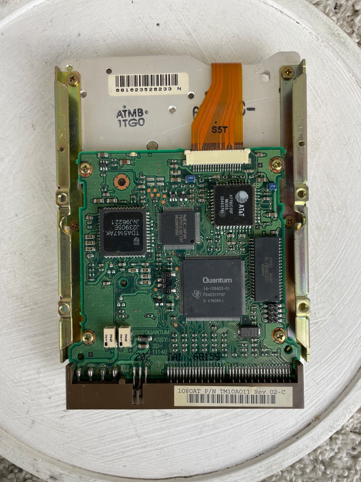 Quantum Fireball TM 3.5 Series 1080AT REV02-C IDE HDD 1GB 3600 RPM Hard Drive