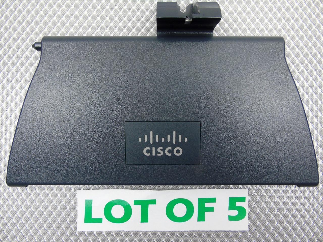 Lot of 5 - Cisco IP Phone 7945 Phone Base Stand - 700-04989-03 (Stand ONLY)