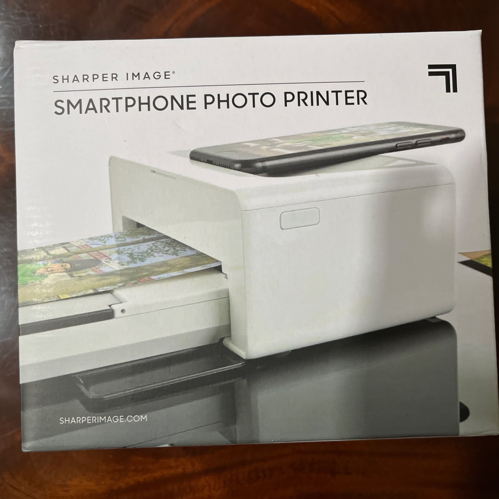 New Sharper Image Smartphone 4x6 Photo Printer 207579-01