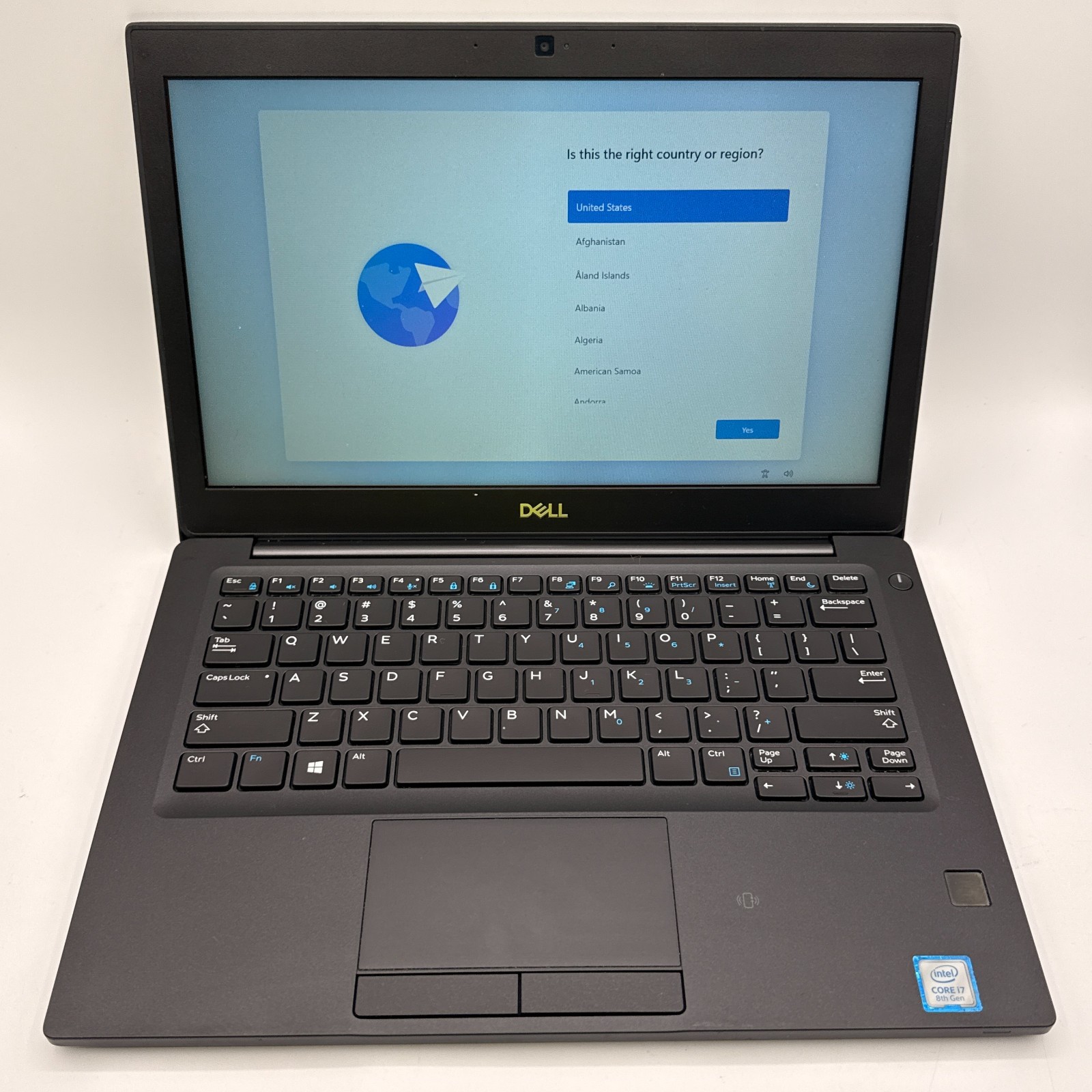 Dell Latitude 7290 12.5" Laptop i7-8650U 8GB 512GB SSD Win11 Pro Batt 77%