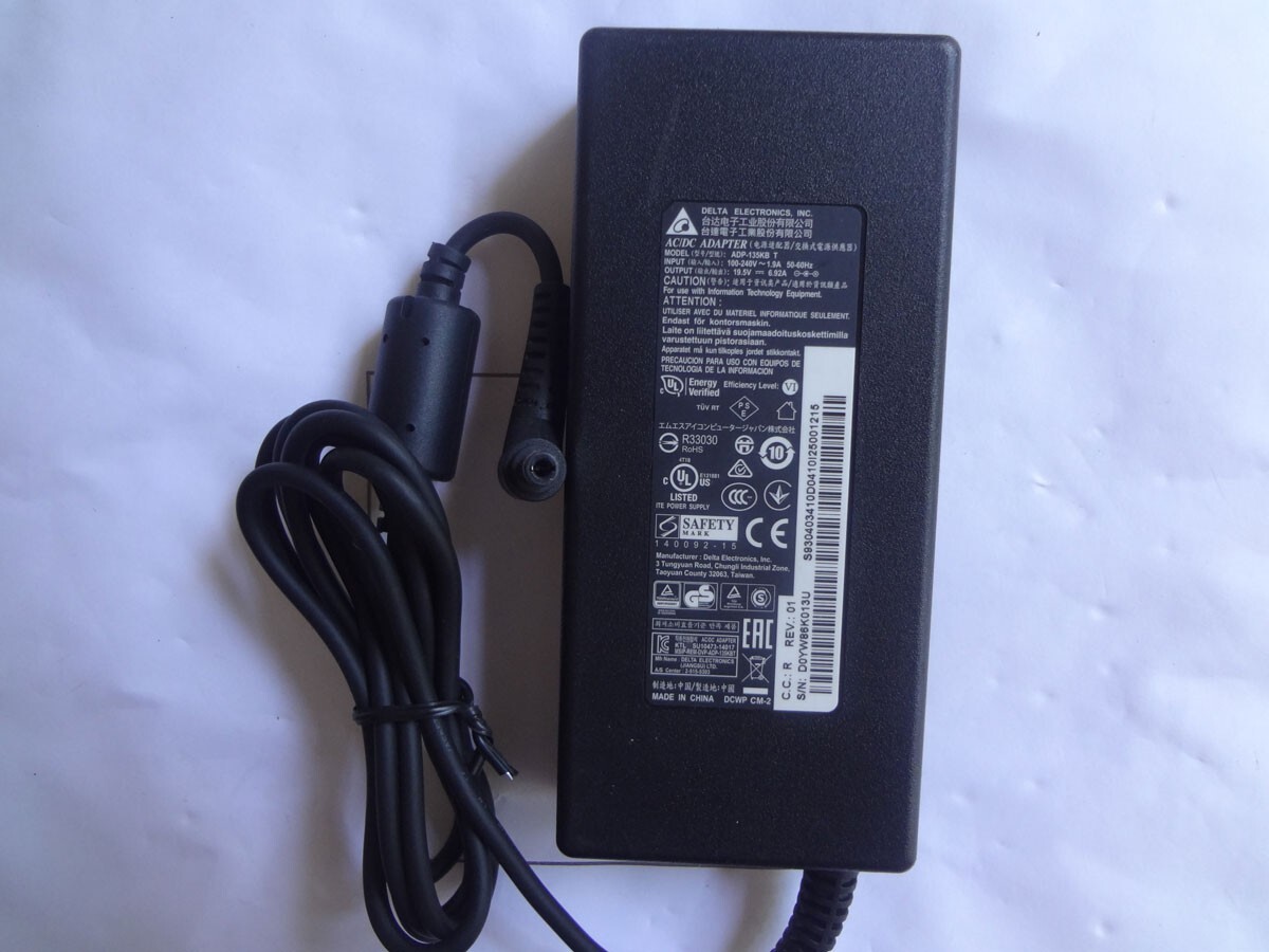 For Gigabyte GB-BXi7-4770R 19.5V 6.92A ADP-135KB T 135W AC Adapter 100%Original