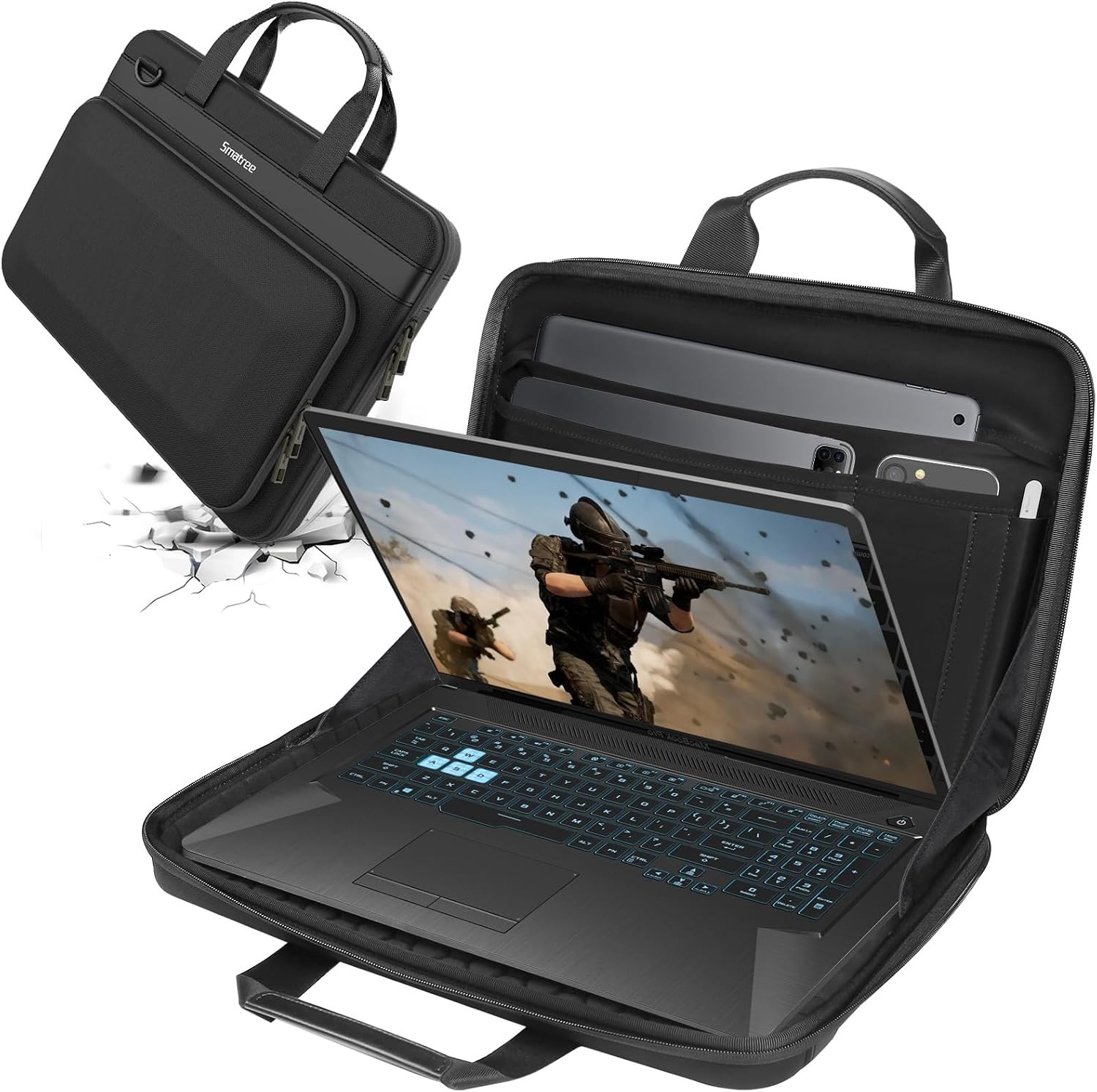 Heavy Duty Hard Case for 17.3inch HP OmniBook 7/X NGAI 17 Laptop Protection