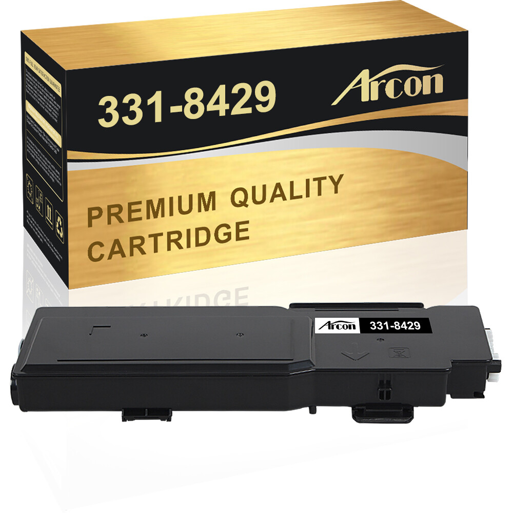 High Yield 1PK Black C3760 Toner Compatible For Dell 331-8429 C3765DNF C3760DN