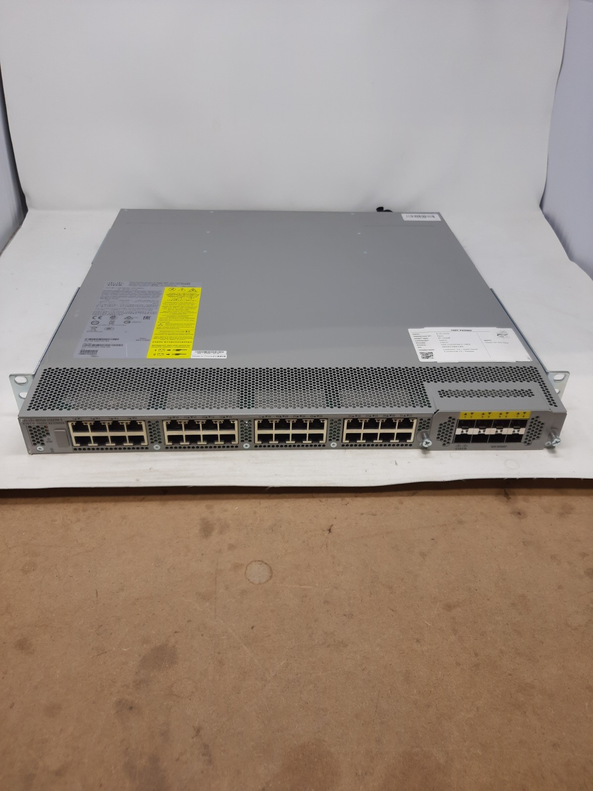 Cisco N2K-C2232TM-10GE Nexus 2232TM 32-Port 1/10GBASE-T SFP+ Switch