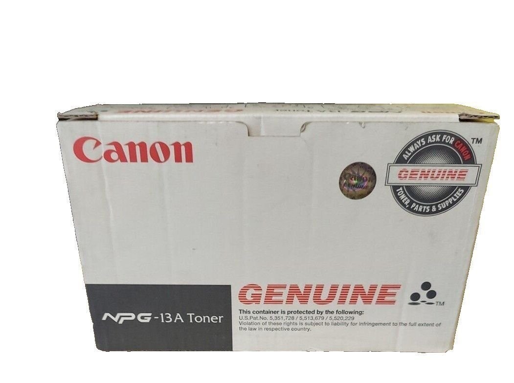 Cannon (NPG- 13A Genuine Black Toner Cartridge open box