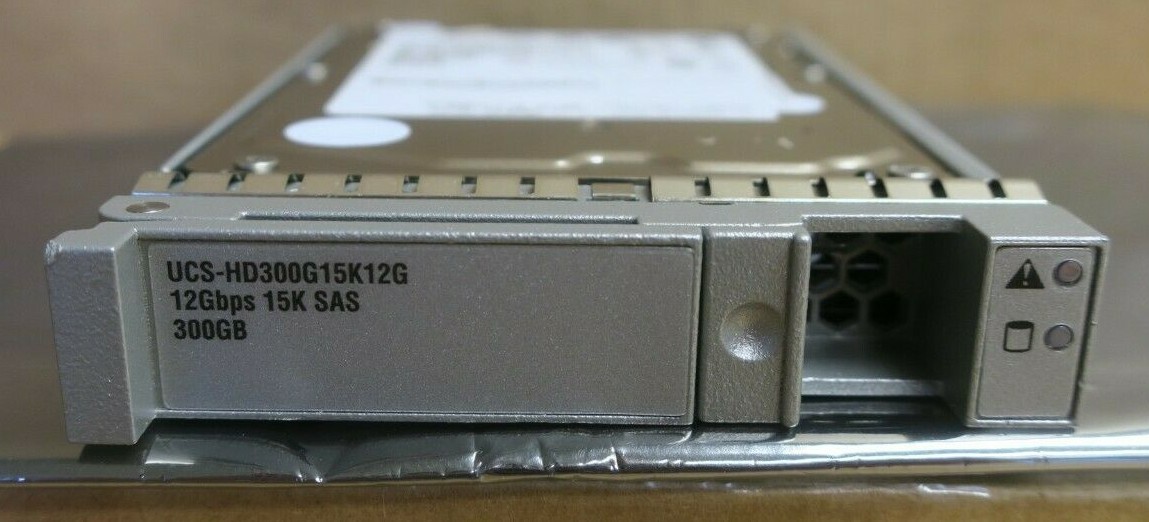 Cisco 300GB SAS 15k 12G 2.5" UCS-HD300G15K12G Hard Disk Drive HDD for UCS Server
