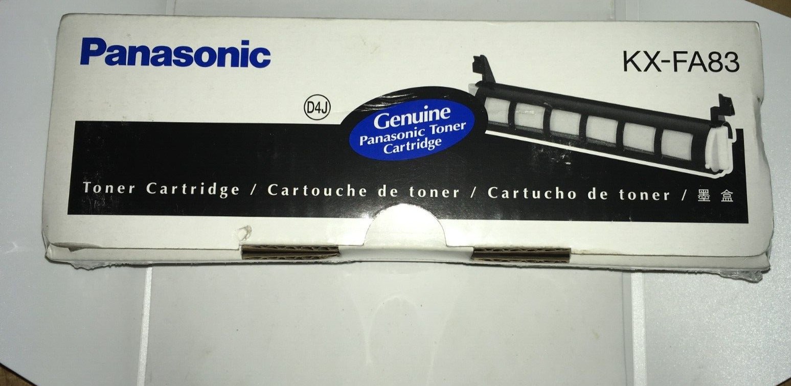 GENUINE OEM PANASONIC KX-FA83 TONER CARTRIDGE FACTORY SEALED