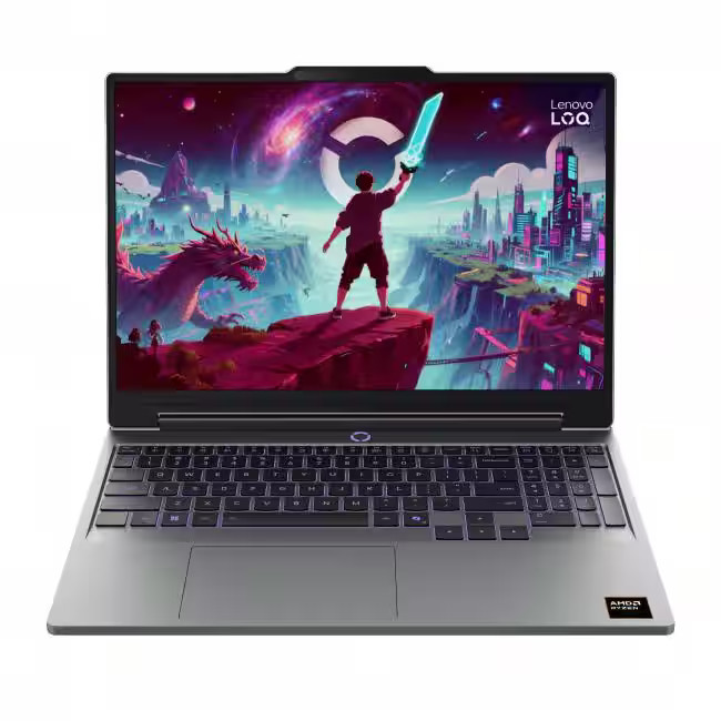 Lenovo - LOQ 15.3 in WUXGA IPS 165Hz AI- AMD Ryzen 7 250 16GB RAM 512GB SSD