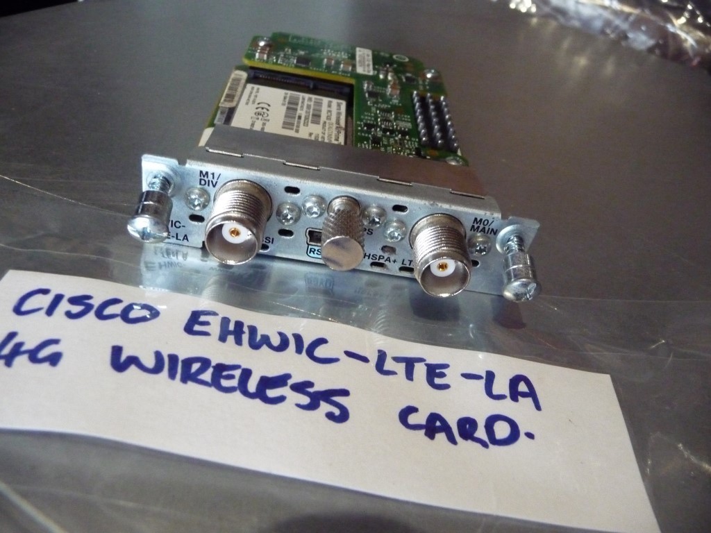 AU SELLER CISCO EHWIC-LTE-LA 4G Wireless WAN Module Card - TESTED