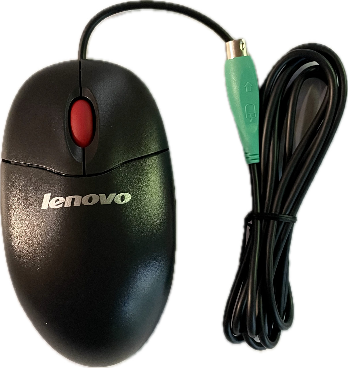 NEW Vintage Lenovo 0A88098 Logitech M-SBF96 PS2 3 BUTTON OPTICAL SCROLL MOUSE
