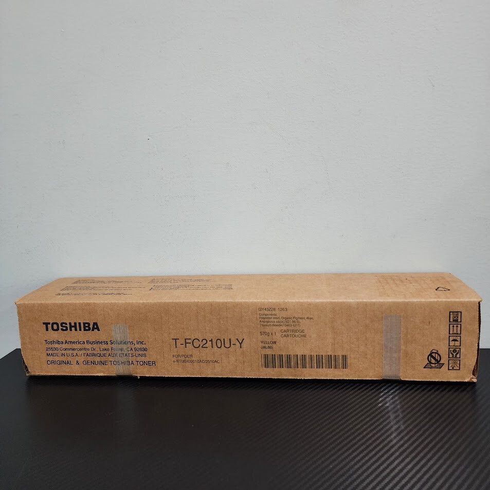 Toshiba TFC210UY T-FC210UY Yellow Toner Cartridge
