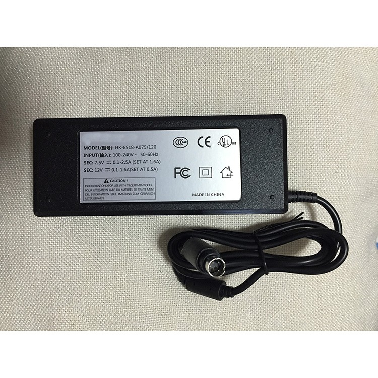 1PCS NEW HK-E518-A075/120 Universal Power Adapter 4Pin 5Pin Plug