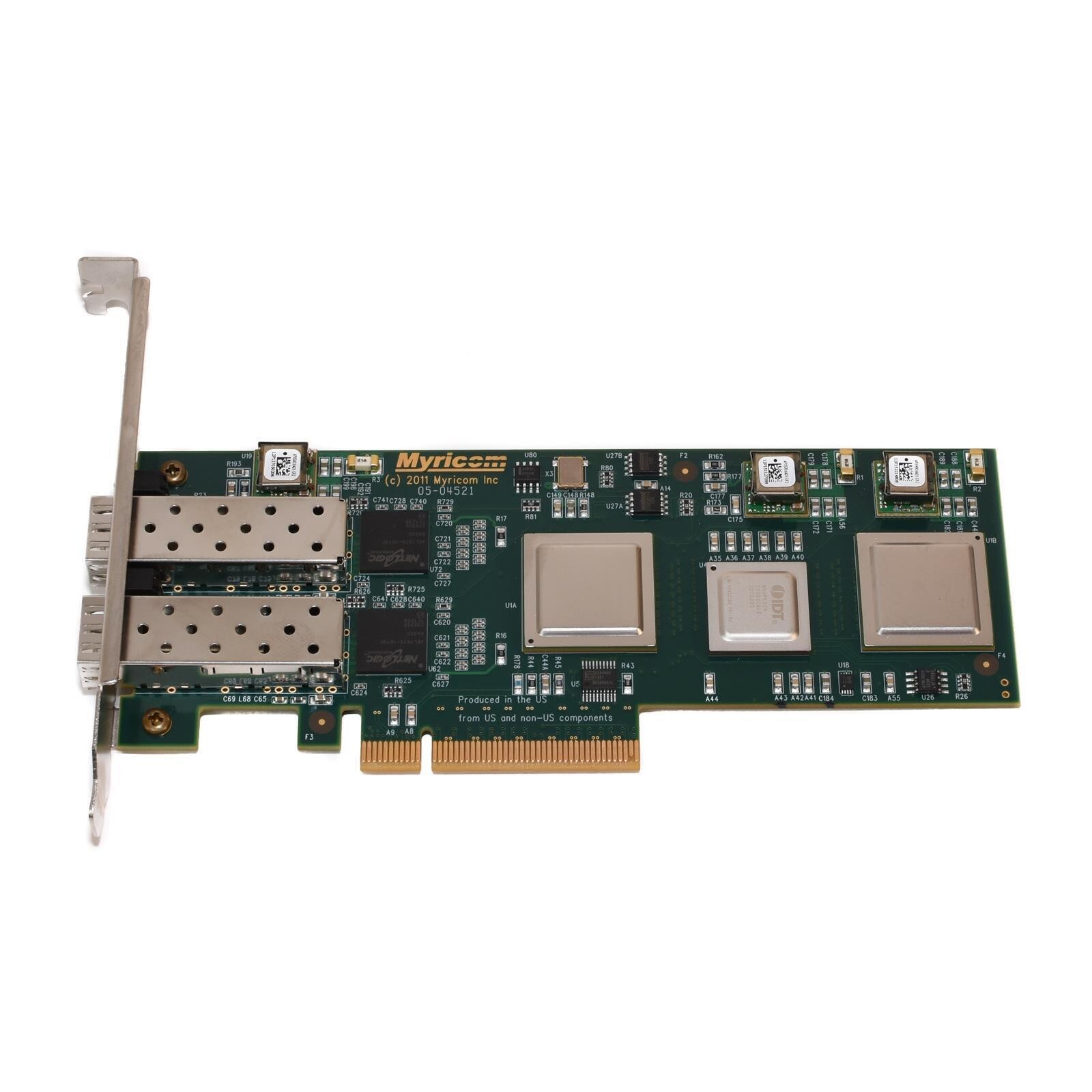 Myricom 10G-PCIE2-8B2-2S 2 Port 10Gb/s PCI-E SFP+ NIC Card 05-04521