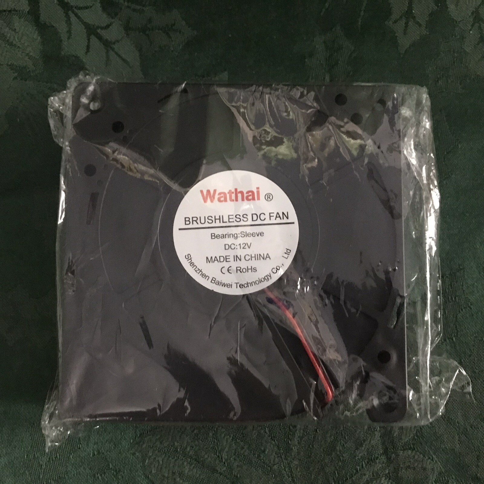 Wathai Brushless DC Fan / Bearing: Sleeve / DC:12V  2 Pin Connector