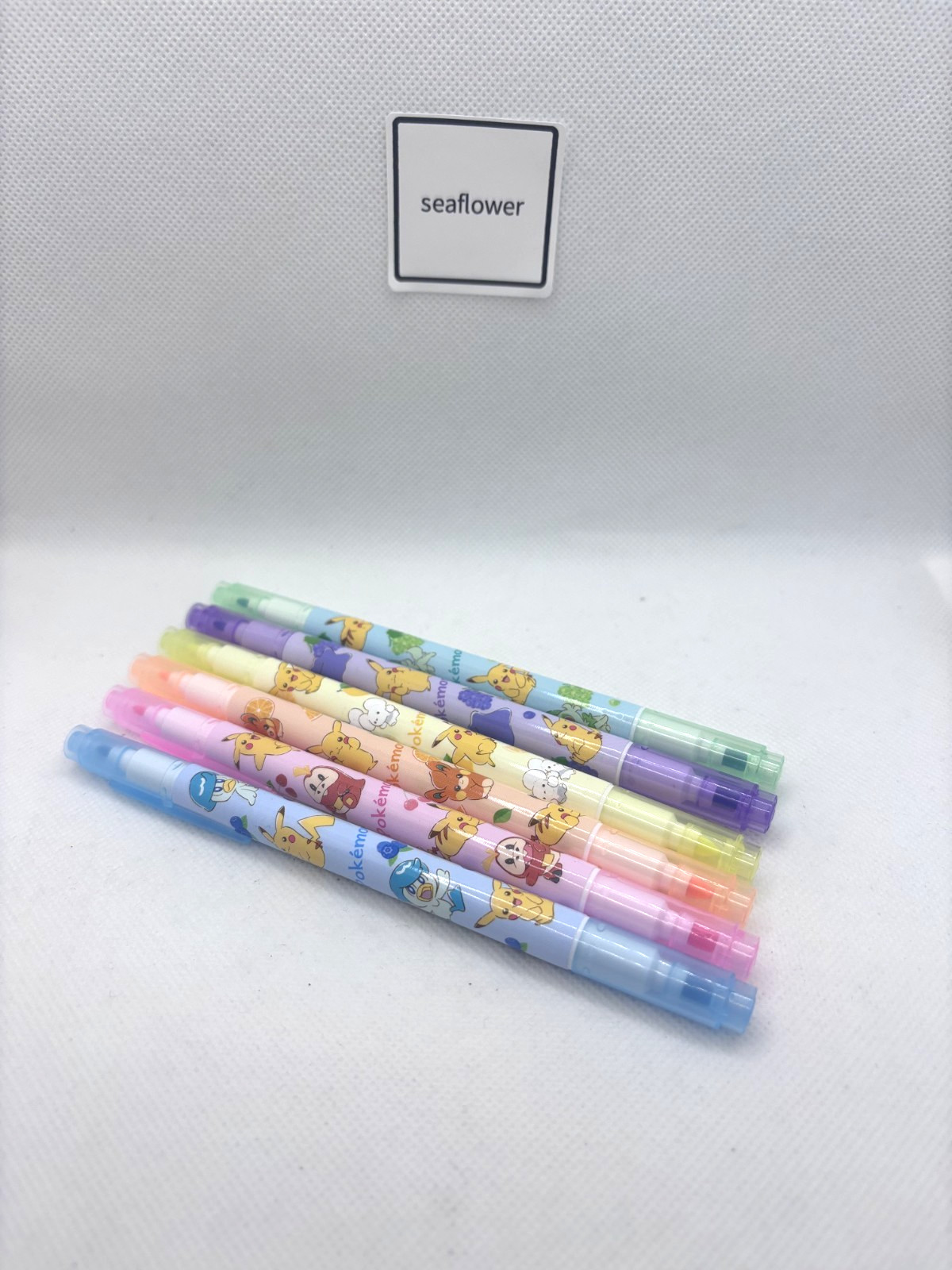 Pokemon Pencil 6 set 6 colors  From Japan
