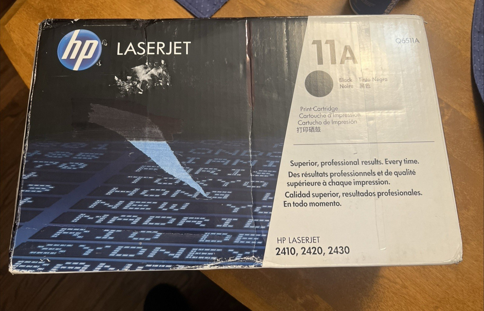 Genuine  HP 11A (q6511a) Black Toner Cartridge for 2410 2420 2430