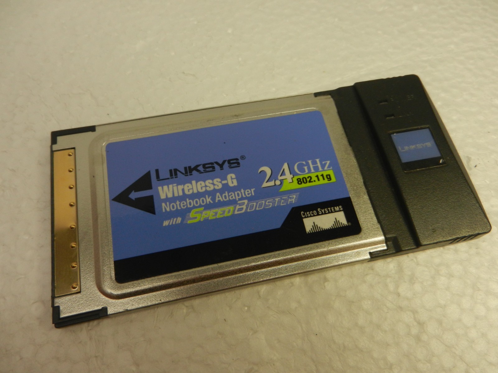 Cisco-Linksys WPC54GS Wireless-G Notebook Adapter With Speed Booster
