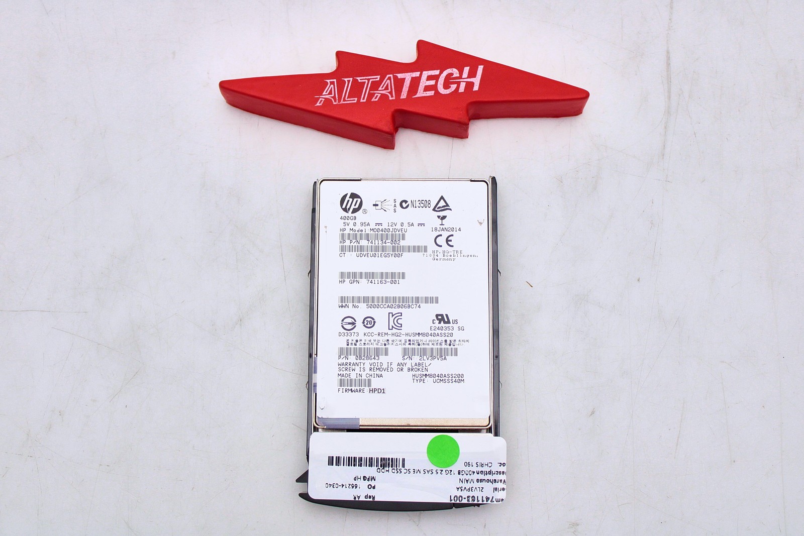 HP 741163-001 400GB 12G 2.5 SAS ME SC SSD HDD