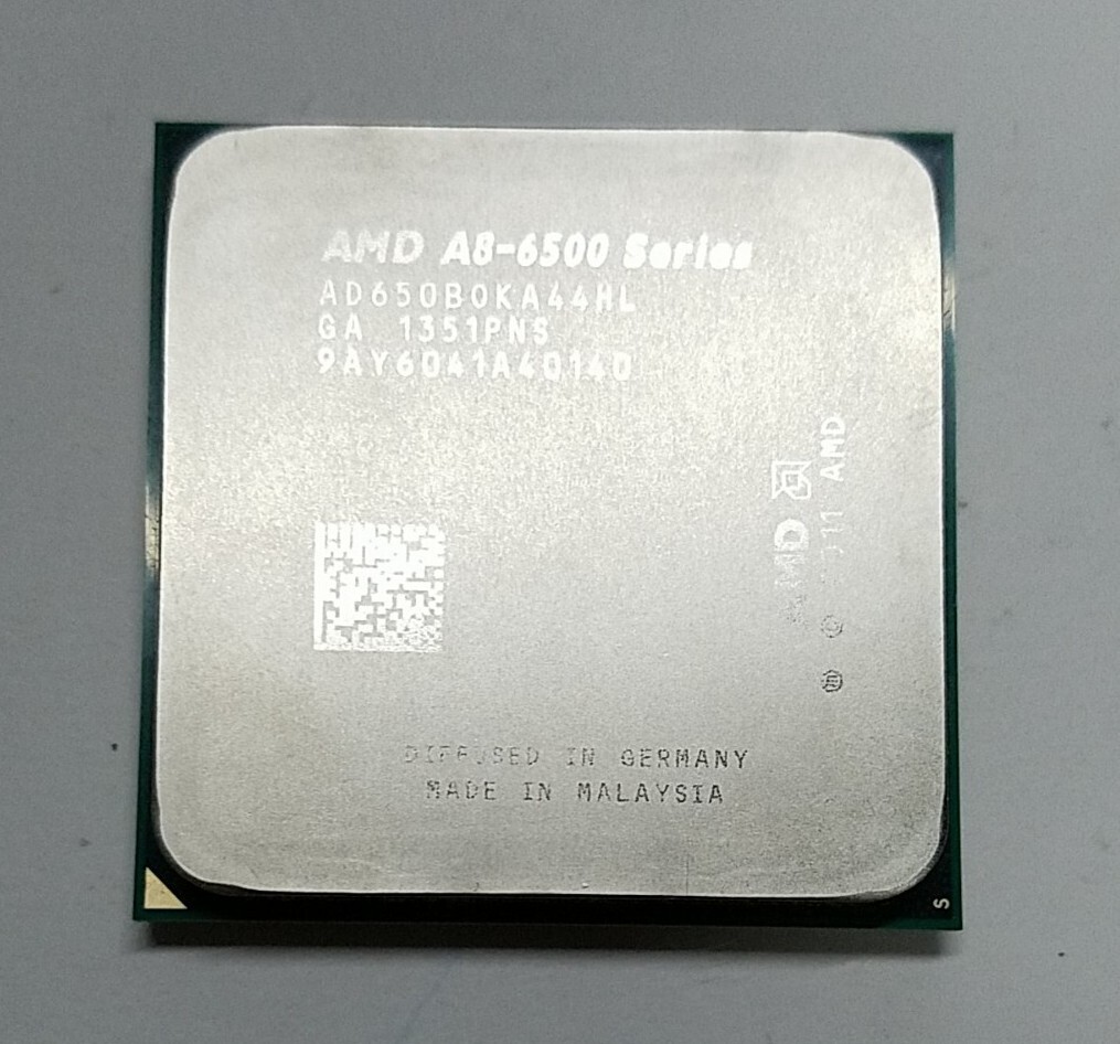 AMD 3.5 GHZ MODEL A8-6500B QUAD CORE Processor, AD650BOKA44HL, FM2,  US SELLER