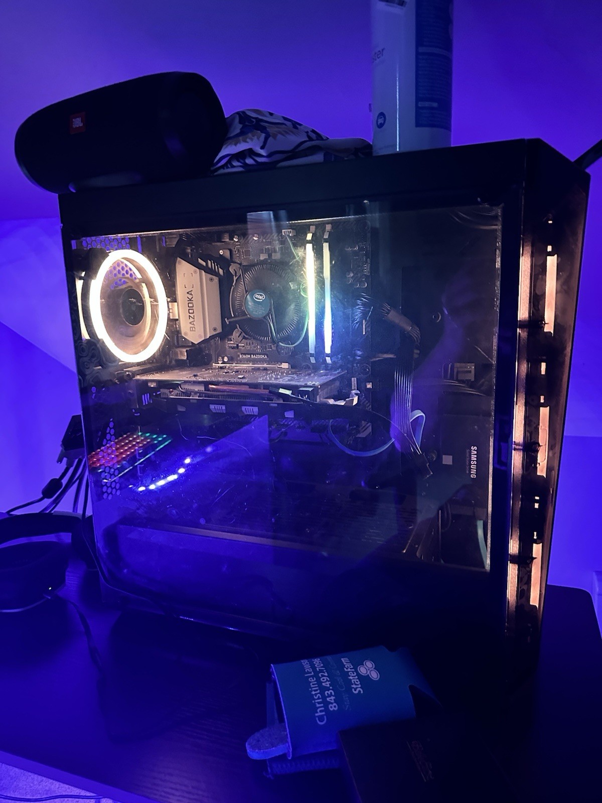 CyberPower Gaming PC Intel Core I7 8700k, GTX 1060 3GB, 16GB RAM