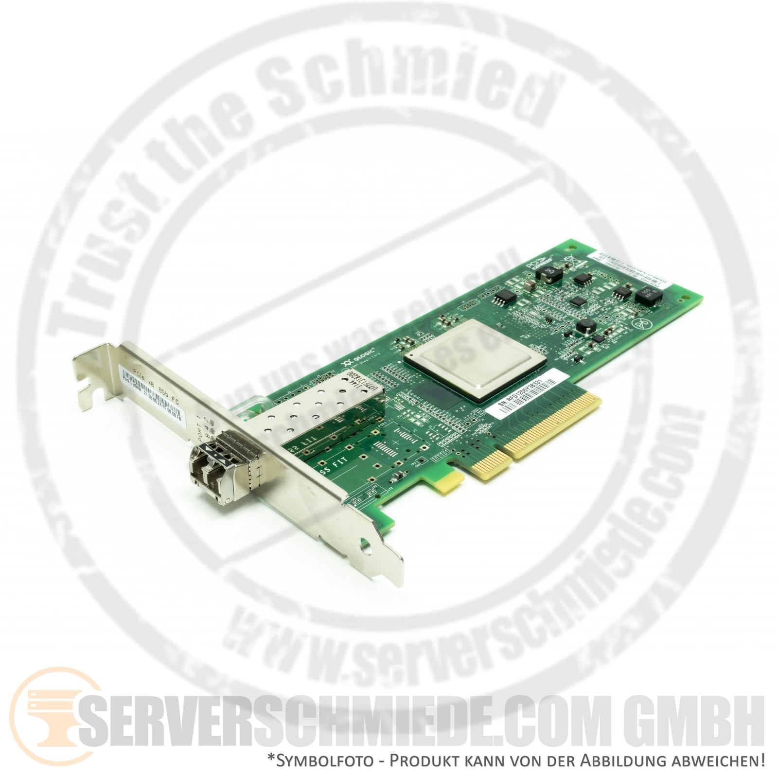 IBM Qlogic QLE2560-IBMX 1x 8Gb Single Port Fibre Channel FC Controller PCIe x4 H