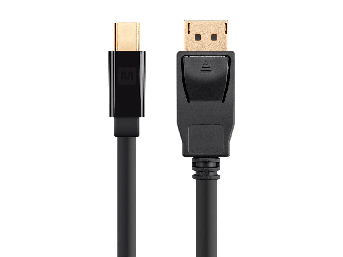 Monoprice Select Series Mini DisplayPort 1.2 to DisplayPort 1.2 Cable, 3ft