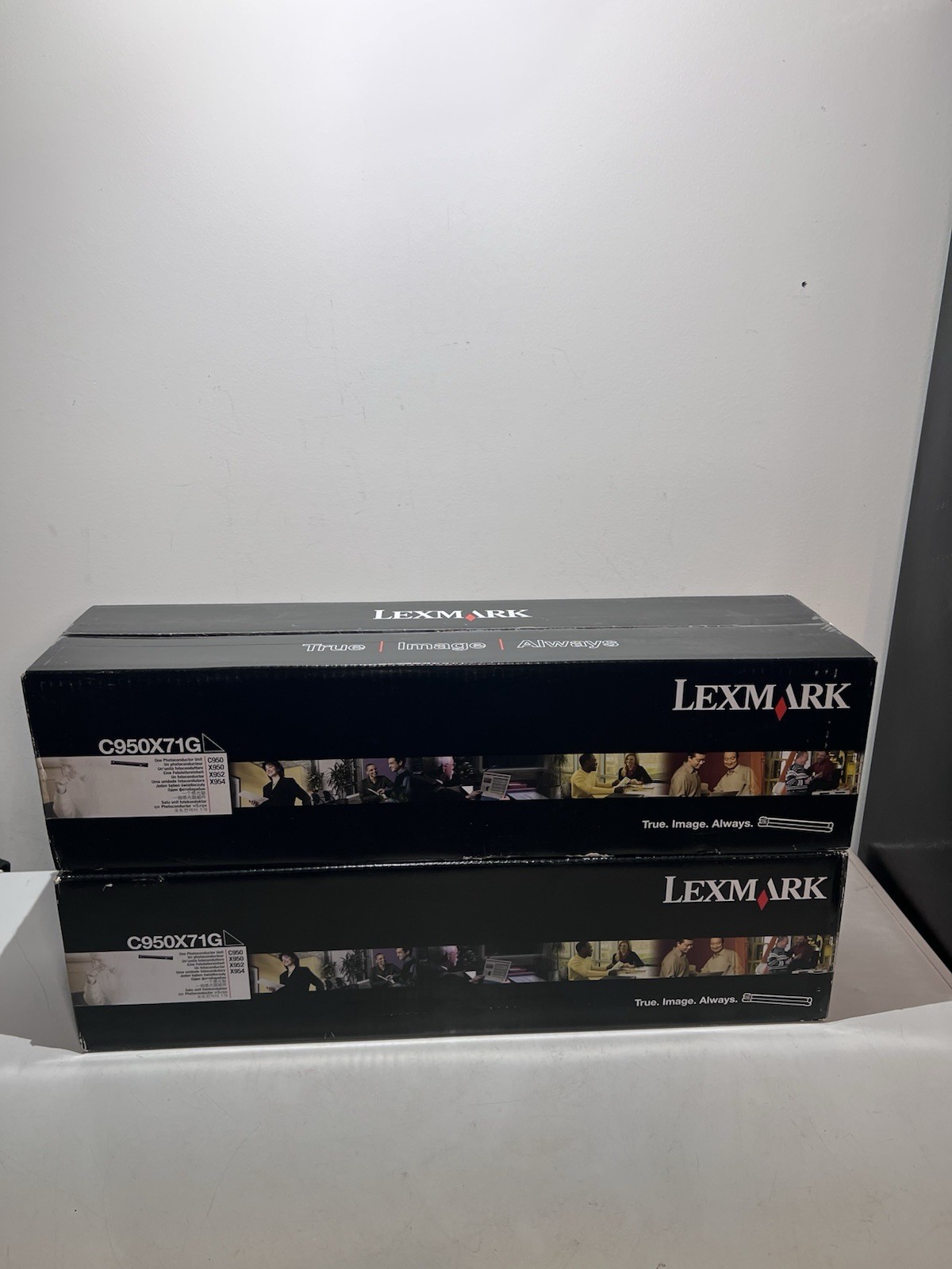 New Lot of 2 OEM Lexmark C950X71G One Photoconductor Units C950 X950 X952 X954